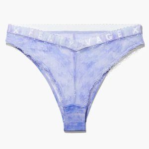 Watercolor Tie Dye Lace Brazilian